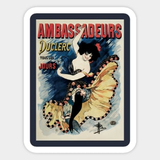 Ambassadeurs by Albert Guillaume Sticker